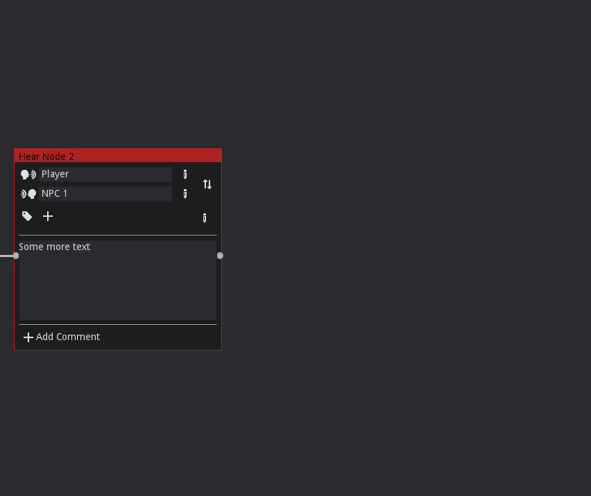add say node